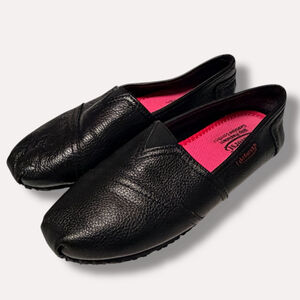 Laforst Slip Resistant Black Leather Work Shoes Women’s US 6.5 Comfort Clogs